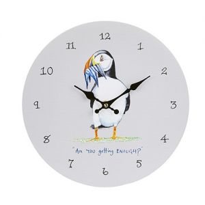 At Home in the Country - Are you Getting Enough? Wall Clock