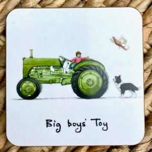 At Home in the Country - Big Boys' Toy Tractor Coaster