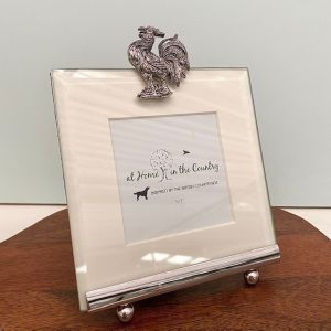 At Home in the Country - Cockerel Square Frame