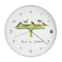 Feed the Birds Wall Clock