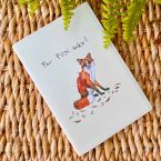 At Home in the Country - For Fox Sake A5 Notebook