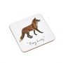 At Home in the Country - "Foxy Lady" Coaster