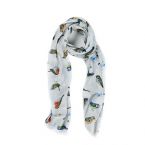 At Home in the Country - Garden Birds Scarf