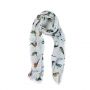 At Home in the Country - Garden Birds Scarf