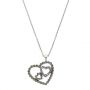 At Home in the Country - Hearts Necklace