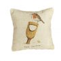 At Home in the Country - Large "Head Gardener" Linen Mix Cushion