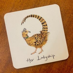 At Home in the Country - Pheasant Coaster - Her Ladyship