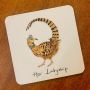 At Home in the Country - Pheasant Coaster - Her Ladyship