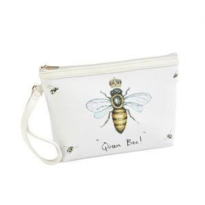 At Home in the Country - Queen Bee! with Crown Make Up Bag