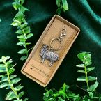 At Home in the Country - Sheep Key Ring