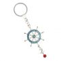 At Home in the Country - Ships Wheel Keyring