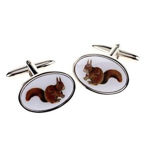 At Home in the Country - Squirrel Cufflinks