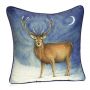 At Home in the Country - Standing Stag Cushion