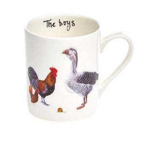 At Home in the Country - "The Boys" Fine Bone China Mug