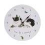 At Home in the Country - Time for a Snooze Wall Clock