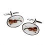 At Home in the Country - Violin Cufflinks