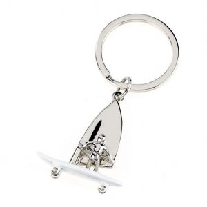 At Home in the Country - Windsurfing Keyring