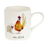 At Home in the Country - "Wine O'clock" Fine Bone China Mug