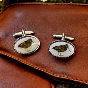 At Home in the Country - Woodcock Cufflinks